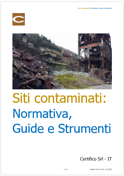 Siti contaminati Normativa Guide Strumenti