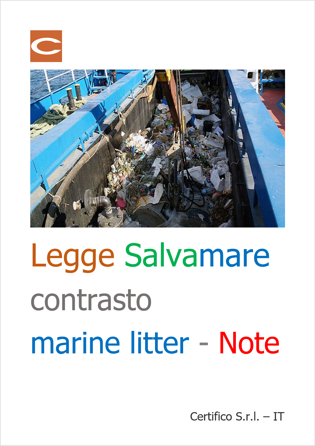 Legge Salvamare   Note