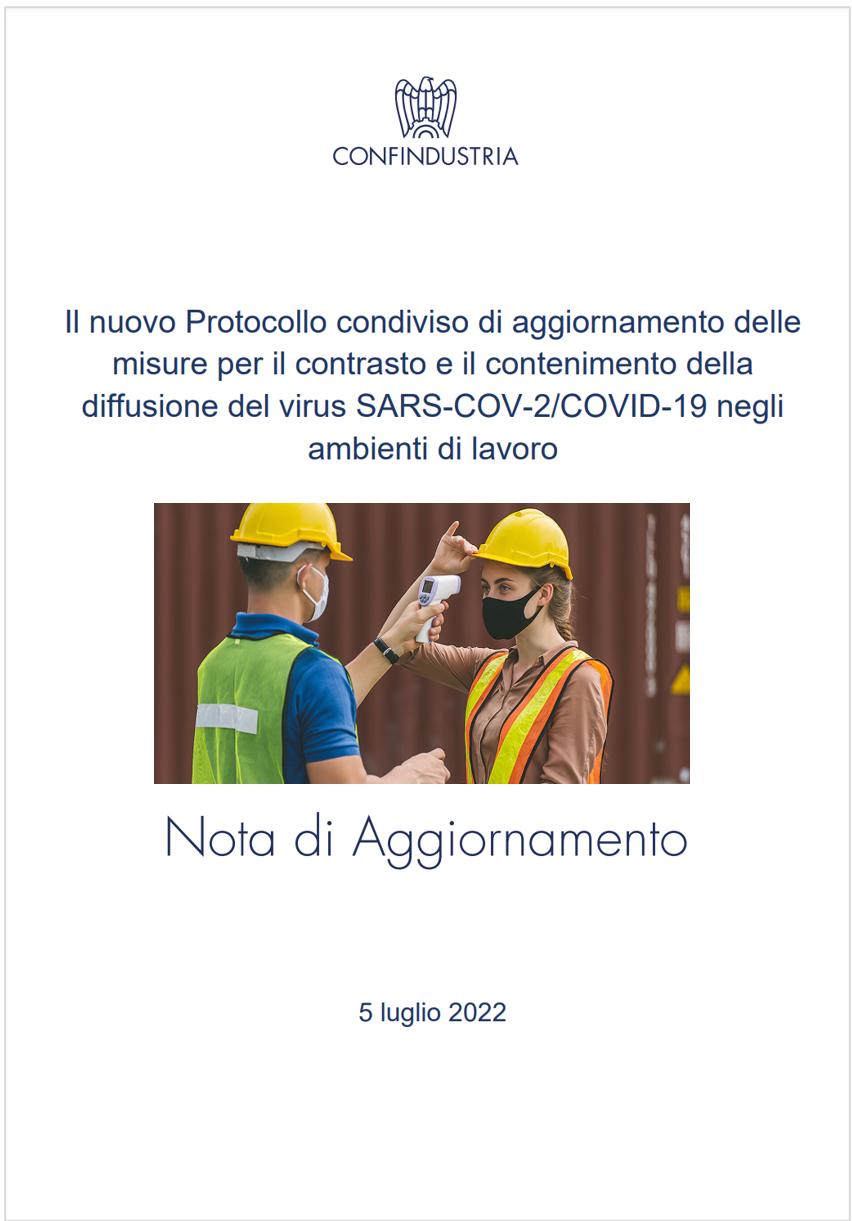 Nota di aggiornamento 05 07 2022