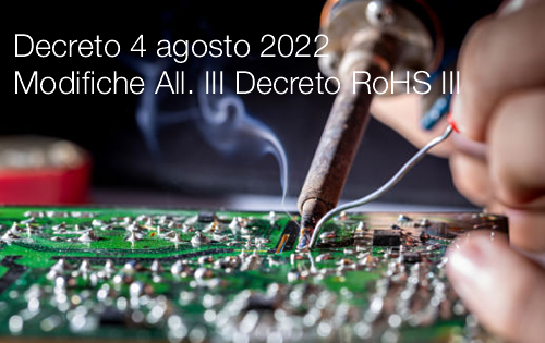 Decreto 4 agosto 2022