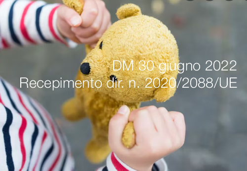 DM 30 giugno 2022