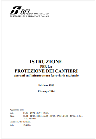 Istruzione Protezione Cantieri RFI Ed  2014