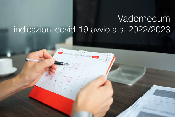 Vademecum indicazioni covid 19 avvio anno scolastico 2022 2023