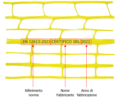 Fig  3 esempio marcatura