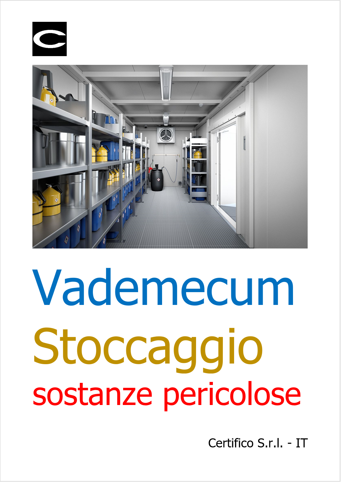 Vademecum stoccaggio sostanze pericolose