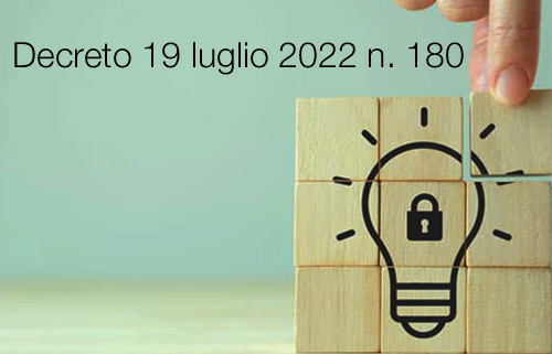 Decreto 19 luglio 2022 n  180