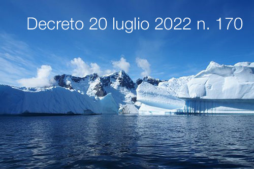 Decreto 20 luglio 2022 n  170