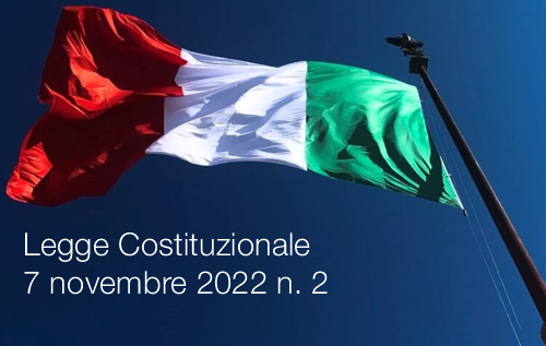 Legge Costituzionale 7 11 2022 n  2