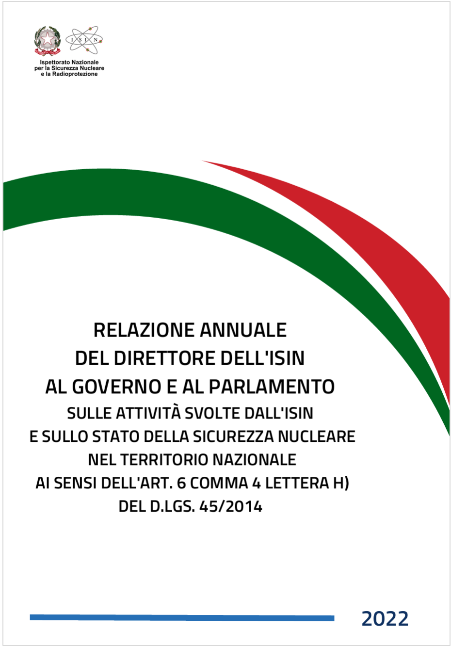 Relazione annuale ISIN 2022