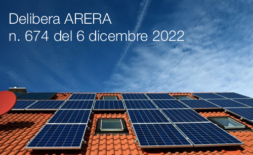 Delibera n  674 del 6 dicembre 2022