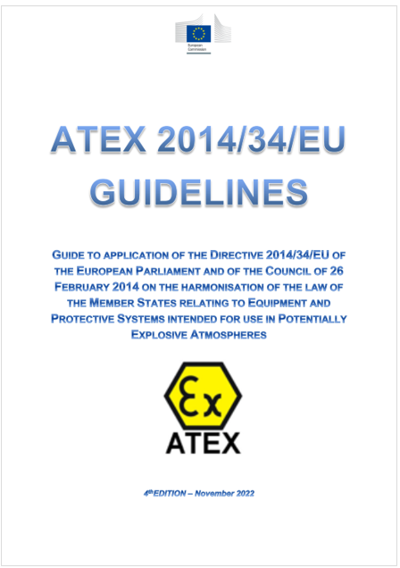 Linee guida ATEX 2014 34 UE 4 edizione Novembre 2022