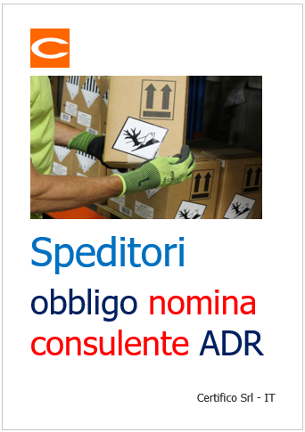 Speditori   obbligo nomina consulente ADR