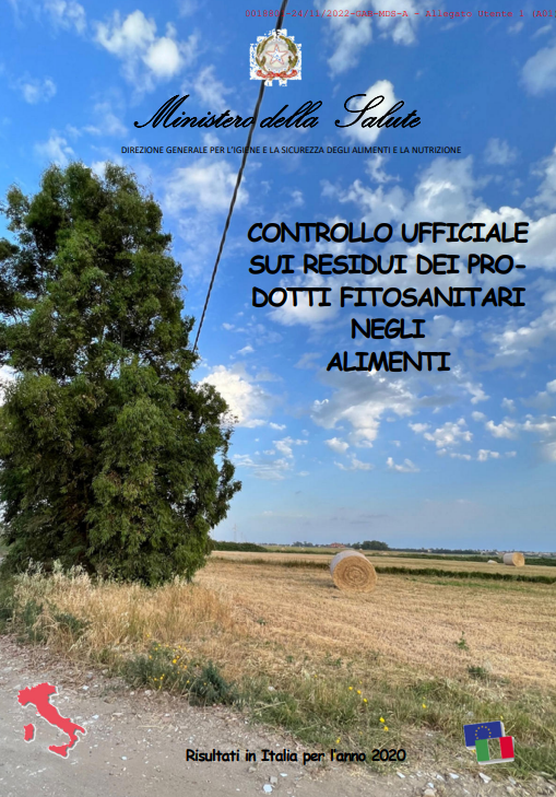 Controllo ufficiale sui residui dei prodotti fitosanitari negli alimenti   Rapporto 2020