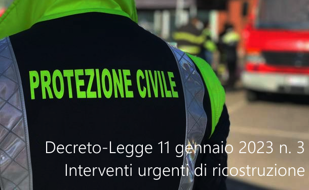 Decreto Legge 11 gennaio 2023 n  3