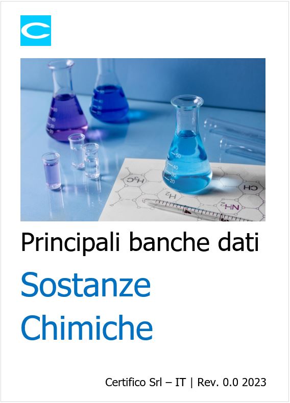 ID 3274 Banche dati sostanze chimiche