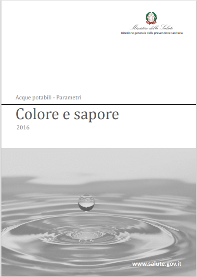 Parametri indicatori qualit  nelle acque   Colore e sapore