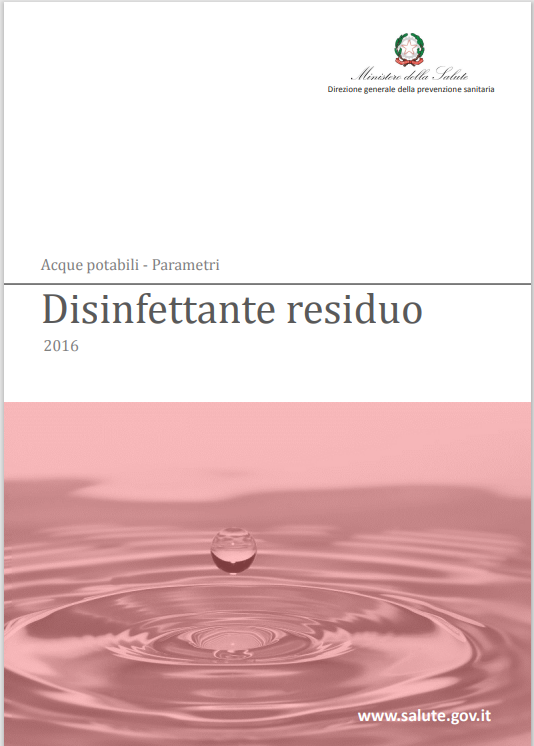 Parametri indicatori qualit  nelle acque   Disinfettante residuo