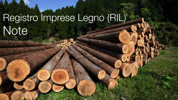 Registro Imprese Legno  RIL  Note