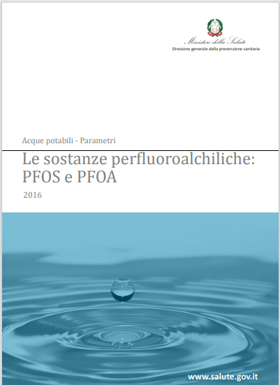 Scheda informativa dei parametri emergenti   PFOS e PFOA