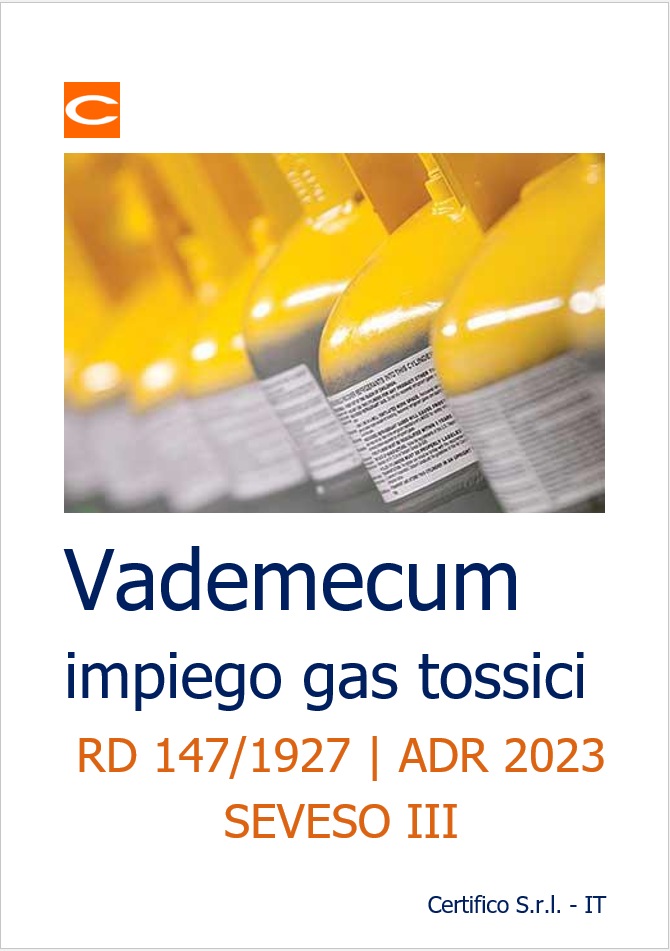 Vademecum impiego gas tossici 