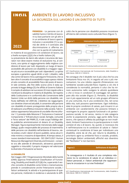 Ambiente di lavoro inclusivo