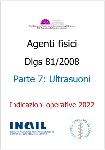 Indicazioni operative 2022   Utrasuoni