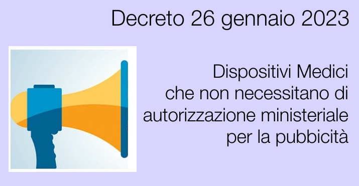 Decreto 26 gennaio 2023