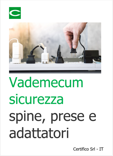 ID 19134 Vademecum sicurezza spine prese e adattatori