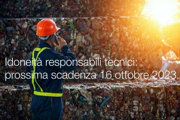 Idoneit  responsabili tecnici   Prossima scadenza del 16 ottobre 2023