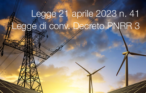 Legge 21 aprile 2023 n  41   Legge di conv  Decreto PNRR 3