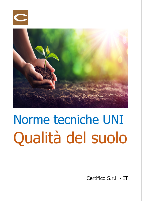 Norme tecniche UNI qualit  del suolo