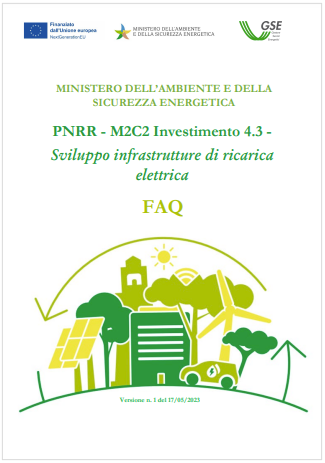 FAQ MASE Sviluppo infrastrutture di ricarica elettrica   Maggio 2023