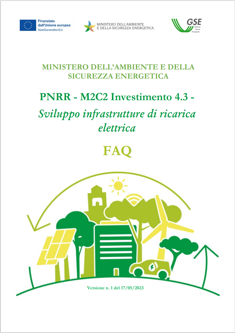 FAQ sviluppo delle infrastrutture di ricarica elettrica