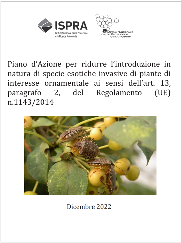 Piano d azione riduzione specie esotiche invasive di piante ornamentali