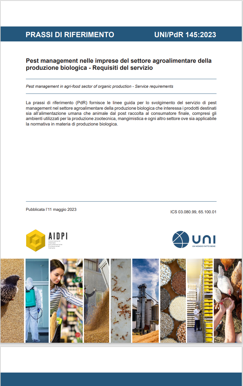 UNI PdR 145 2023 Pest Management