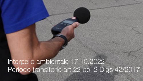 Interpello ambientale 17 10 2022