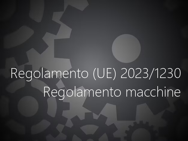 Regolamento  UE  2023 1230