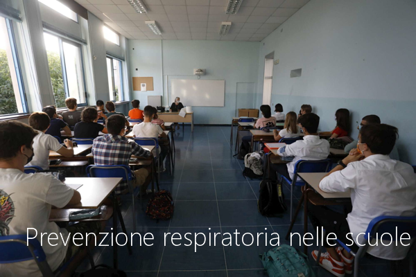 Prevenzione respiratoria nelle scuole