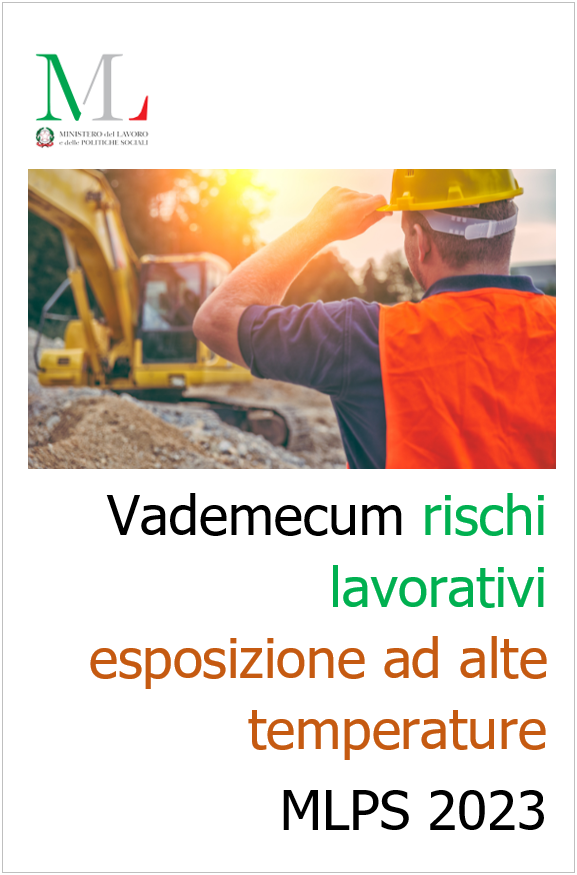 Vademecum MLPS rischi lavorativi esposizione ad alte temperature 2023