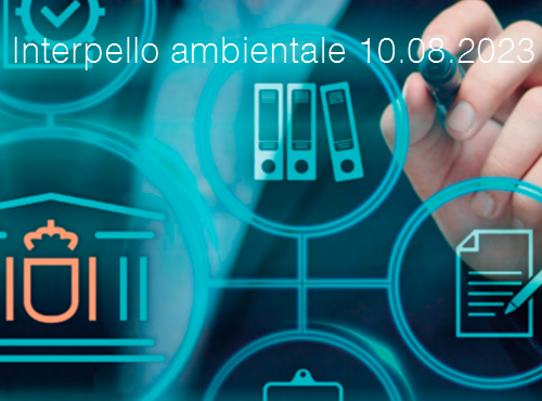 Interpello ambientale 10 08 2023   Compatibilit  di finanziamenti differenti a favore delle CER