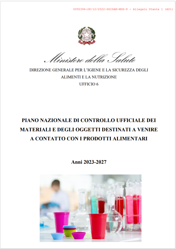 Piano nazionale di controllo ufficiale MOCA   Anni 2023 2027