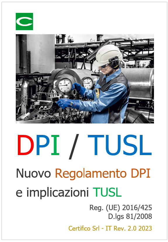 Nuovo Regolamento DPI e Testo Unico Sicurezza 2023