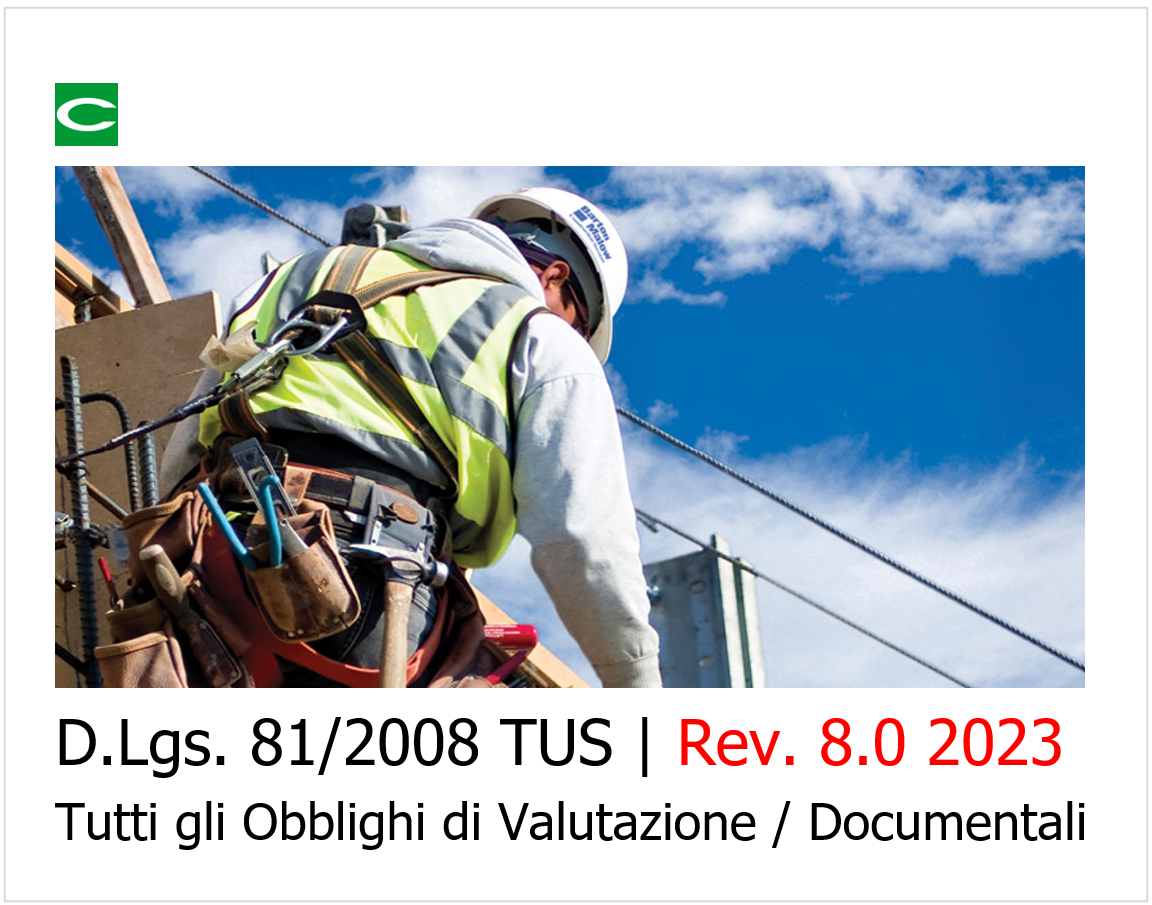 D Lgs  81 2008 TUS   Tutti gli Obblighi di Valutazione Documentali 2023