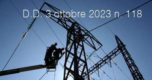 Decreto Direttoriale 3 ottobre 2023 n  118