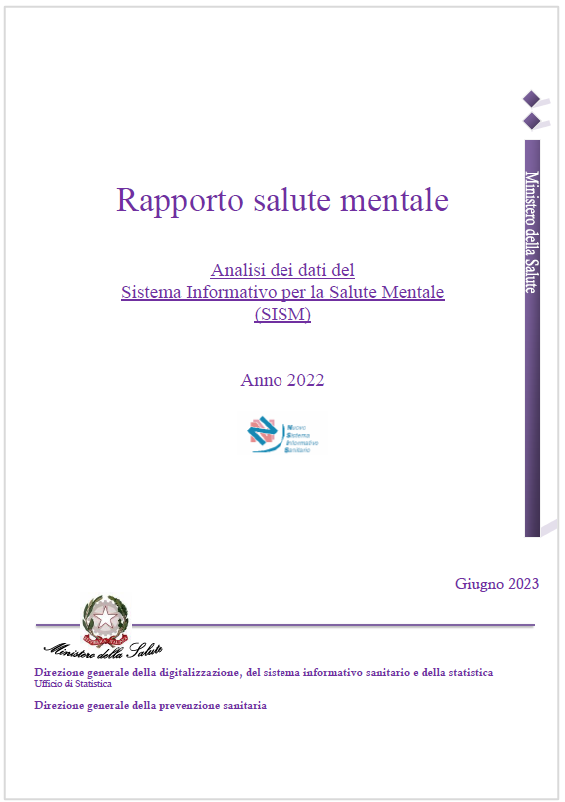 Rapporto salute mentale 2022