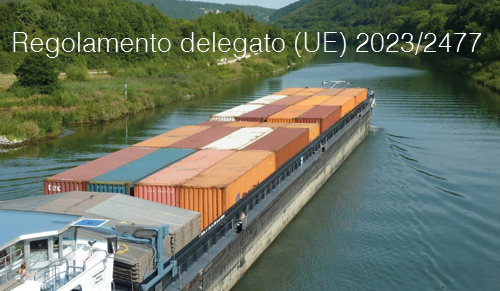 Regolamento delegato  UE  2023 2477