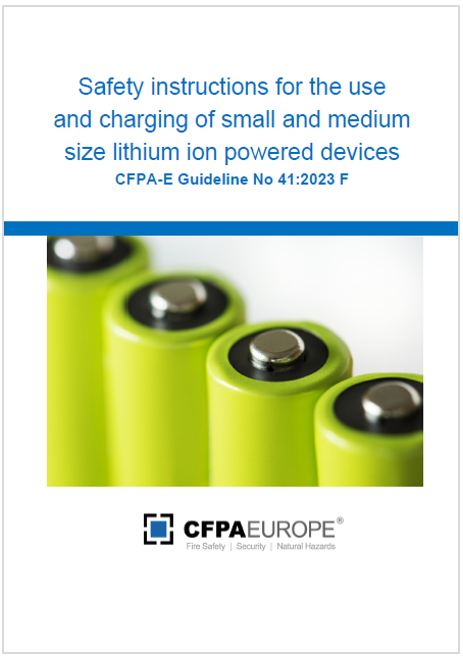 Safety instructions use   charging small and medium size lithium ion powered devices