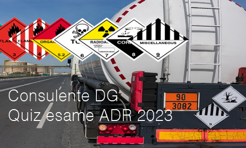 Consulente DG Quiz esame ADR 2023