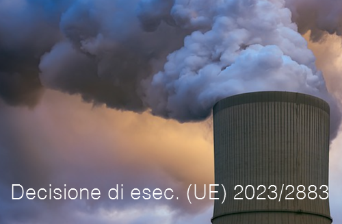 Decisione di esecuzione  UE  2023 2883