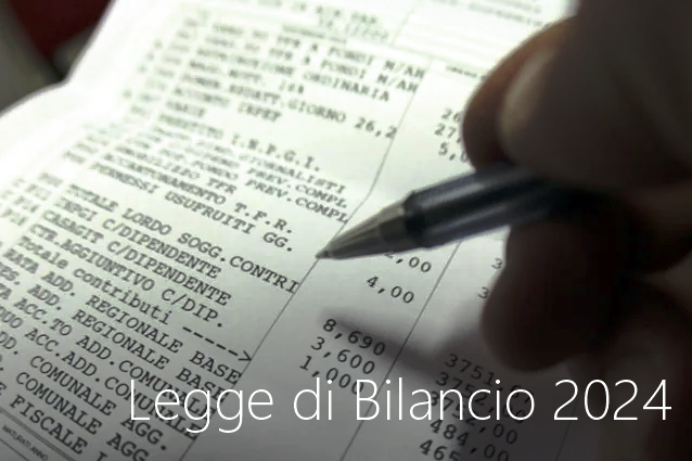 Legge di Bilancio 2024